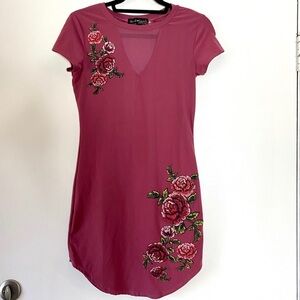 Derek Heart Floral Dress